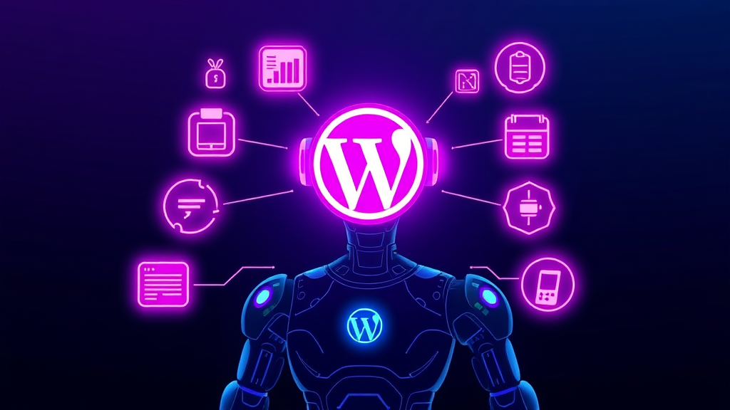AI agent automating WordPress workflow with multiple tools consolidated into one intelligent system